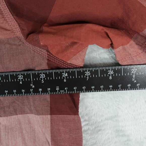 Carhartt Shirt Mens XL Relaxed Fit Short Sleeve Button Up Plaid Rugged Flex - Picture 7 of 9